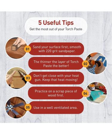 Torch Paste - Original USA-Made Heat Activated Wood Burning Paste | Non-Toxic Crafting Tool for Wood, Canvas, Denim & More | 3 OZ - Buy Online on GoSupps.com