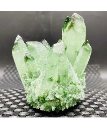 Natural Green Ghost Ghost Quartz Crystal Cluster Rock Suitable for Home Home Decorative Stones FUZEGRDLI (Size : 400-450g) - Buy Online on GoSupps.com