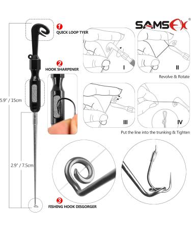 Buy Samsfx Fishing Stream & Mountain Teflo Tie-Fast Kit - Ultimate Fly Fishing Tool for International Shipping - Buy Online on GoSupps.com