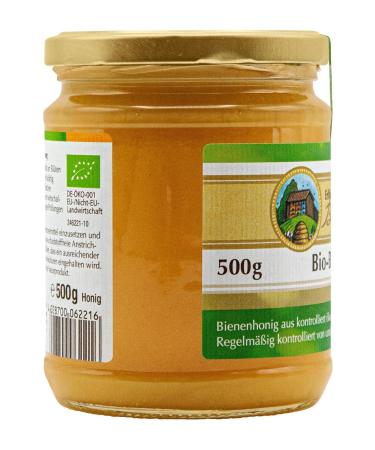 Erlbacher Honighaus Biogold Organic Bl ten Honey 500g - Creamy Aromatic & Eco-Friendly Honey from Sustainable Beekeeping - Buy Online on GoSupps.com