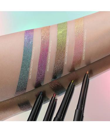 BIOKUSY Chameleon Metallic Multichrome Eyeliner Pencil - Waterproof Peacock A Shade - Buy Online on GoSupps.com