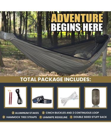 Onewind 11Ft Camping Hammock with Mosquito Net and Adjustable Ridgeline - Buy Online on GoSupps.com