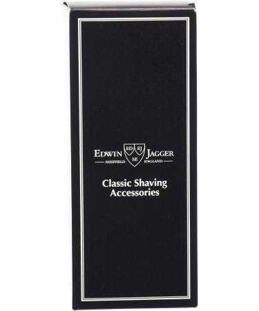 Edwin Jagger Best Badger Hair Shaving Brush with Drip Stand - Imitation Ebony | Small | Premium Grooming Essential | International Shipping - Buy Online on GoSupps.com