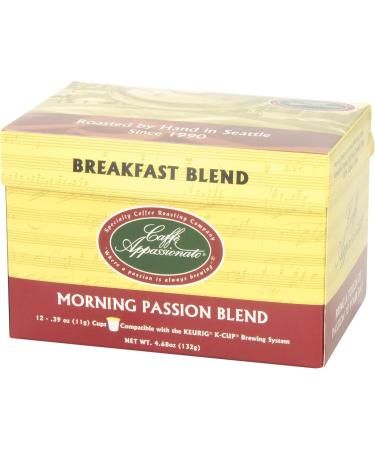 Caffe Appassionato Coffee for Keurig K-Cup Brewers Morning Passion 12 Count 1 count (Pack of 12) - Buy Online on GoSupps.com