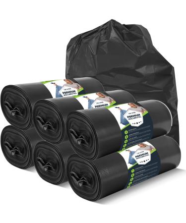 Garbage bags 120l black - extremely tear -resistant - waste bags - waste pattern XXL - Type 100 extra - garbage bag 120 l - 70 - 700x1100 mm - LDPE - Large garbage bag - 120 liters - 100 pieces 120 liters black - 100 garbage bags