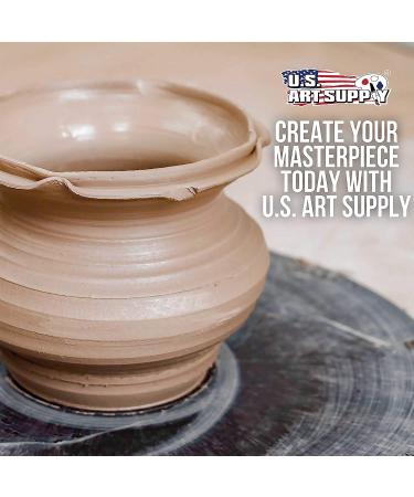 U.S. Art Supply 11 Round Plastic Pottery Wheel Bats - Set of 2 - Durable Balanced Bat for Spinning Clay - Fits U.S. Art Supply Pottery Wheel - Add-On Plastic Pottery Bats - Buy Online on GoSupps.com