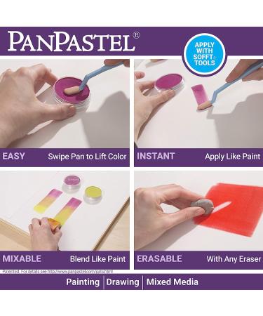 PanPastel 30081 Skin Tones Kit with Sofft Tools & Palette Tray - 7 Colors, Ultra Soft Artist Pastels - Buy Online on GoSupps.com