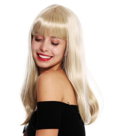 Buy WIG ME UP MA116-22 Women's Long Straight Blonde Wig - Retro 50s Look with Bangs - International Shipping - Buy Online on GoSupps.com