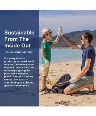 Carlson Kid's The Very Finest Fish Oil 800 mg Omega-3s Just Peachie Flavor 200 mL Liquid Norwegian Fish Oil Wild-Caught & Sustainably Sourced - Buy Online on GoSupps.com