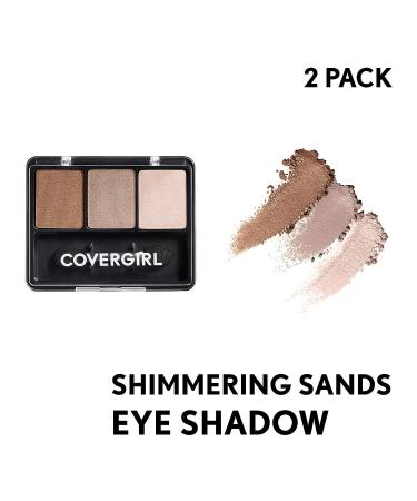 COVERGIRL Eye Enhancers 3-Kit Eye Shadow Shimmering Sands - 2 Count, Pencil 3-Shadows - Pack of 1 - Buy Online on GoSupps.com