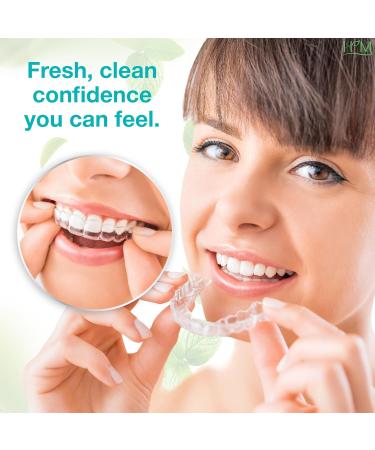 Happy Moms HM Cleaning Crystals for Aligners Retainers & Dentures Natural Mint Flavor | Eliminates Odor & Freshens | Sulfate-Free Non-Abrasive Daily Appliance Cleaner 60 Cleanings (300g) - Buy Online on GoSupps.com
