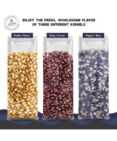 Movie Night Gift Basket for Her: 10-Piece Gourmet Popcorn Set with Kernels, Seasonings - Perfect Gift Idea for Valentines, Anniversary, Mother, Wife - Buy Online on GoSupps.com