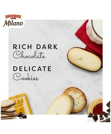 Pepperidge Farm Milano Cookies Dark Chocolate - 10 Packs (2 Cookies per Pack) - 20 Count Total - Buy Online on GoSupps.com