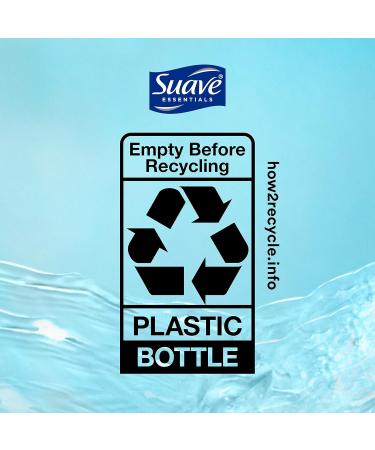 Suave Essentials Gentle Body Wash Ocean Breeze - Vitamin E & Algae Extract - 18 oz - Refreshing Clean for All Skin Types - Buy Online on GoSupps.com