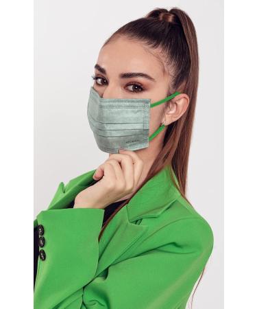 Medical Disposable Face Mask TYPE IIR 50 Units CE Certified BFE 98% EN 14683 2019 - Mixed Color2 - Buy Online on GoSupps.com
