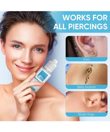 Keloid & Bump Treatment Drops - Piercing Aftercare for Scars, Healing & Soothing - 1 Fl.oz - Buy Online on GoSupps.com