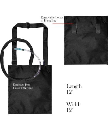 Urine Drainage Bag Holder with Adjustable Strap & Catheter Tube Cover - Secure Your Nephrostomy & Foley Bags - Buy Online on GoSupps.com