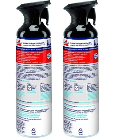 Pack of 2 Bissell Professional Power Shot Oxy Carpet Spot Stain Remover - 28 Fl Oz (14oz each) - Buy Online on GoSupps.com