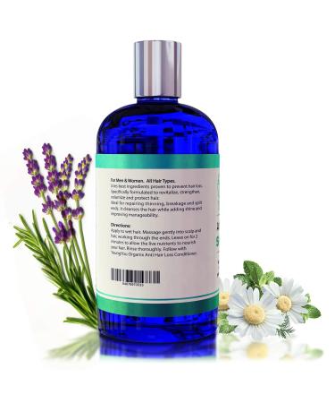 Organic Anti-Hair Loss Shampoo | Plant-Based Hair Restoration for Thinning Damaged Hair | For Men & Women - Buy Online on GoSupps.com