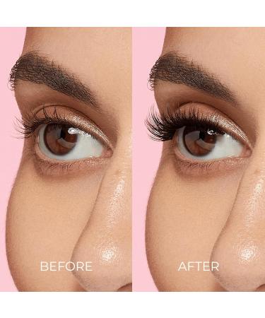 KISS imPRESS False Eyelashes Lavish 12mm-14mm Lash Clusters Contact Lens Friendly Easy Apply Reusable Falsies 12 Pre-Bonded Pieces for Flawless Volume - Buy Online on GoSupps.com