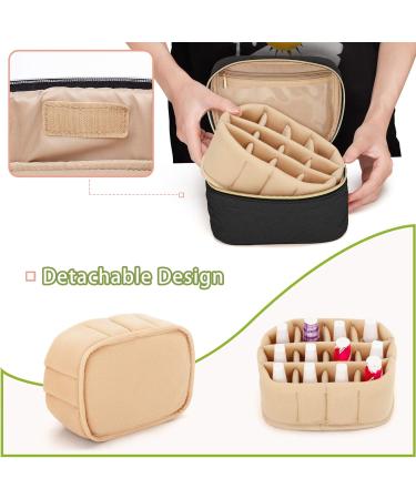 YARWO Nail Polish Organizer Bag - Holds 12 Bottles - Travel Carrying Case - Black (Bag Only) - Patent Pending - Buy Online on GoSupps.com
