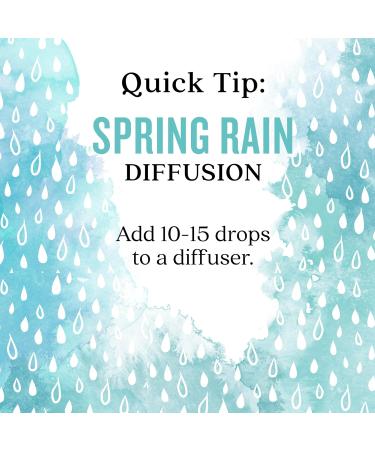 Aura Cacia Spring Rain Essential Oil Blend Boxed 0.25 fl. oz. - Light Aroma No Synthetic Fragrances Spring Rain Essential Oil 0.25 Fl Oz (Pack of 1) - Buy Online on GoSupps.com