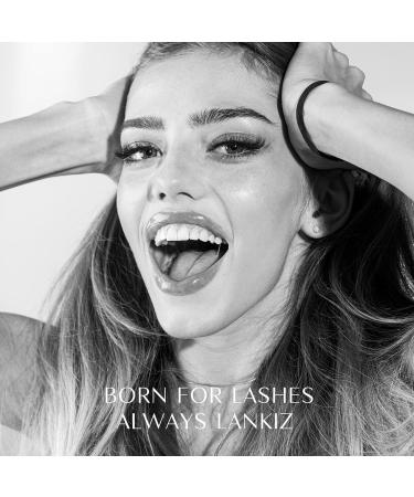 LANKIZ Cluster Lashes D Curl Russian Volume - 60 pcs DIY Eyelashes Extension Wisps - Featherlight Synthetic Reusable False Eyelashes - Soft Faux Mink Lash Clusters - Buy Online on GoSupps.com