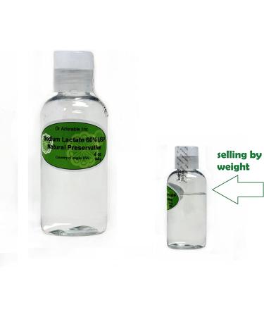 Sodium Lactate 60% USP Natural Preservative 4 oz - Effective and Safe for Product Preservation - Buy Online on GoSupps.com