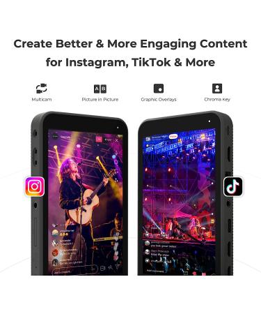 YoloLiv Instream: All-in-One Vertical Live Video Streaming Equipment - Encoder, Switcher, Recorder, Monitor for Instagram & TikTok - Buy Online on GoSupps.com