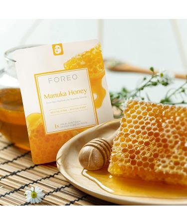 Foreo Manuka Honey 3-Pack for Dry Skin - Anti-Aging Nourishing & Vegan | Compatible with UFO Devices - Buy Online on GoSupps.com
