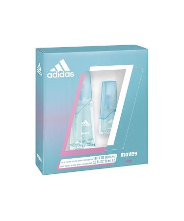 Adidas Moves for Her 2 Piece EDT Gift Set - $39.00 Retail Value - Buy Online on GoSupps.com