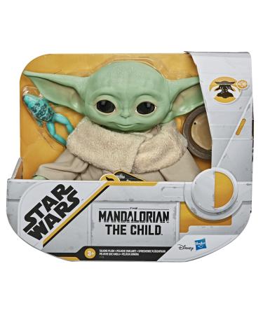 Star Wars The Child Talking Plush Toy with Character Sounds and Accessories The Mandalorian Toy for Children Aged 3 and Up Single
