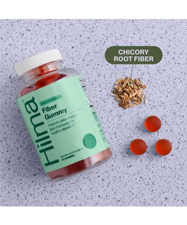 Hilma Prebiotic Fiber Gummies 60 ct - Gut Health & Constipation Relief - Citrus & Berry Flavor - FSA Eligible - Buy Online on GoSupps.com
