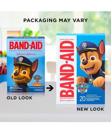 Buy Band-Aid Bandages Nickelodeon Paw Patrol - 40 Assorted Sizes for Kids | Best International Shipping - Buy Online on GoSupps.com