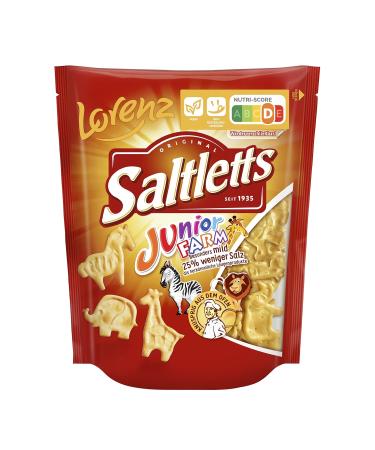 Lorenz Snack World Saltletts Junior Farm - 12-Pack (150g) | Crunchy Pretzel Snack for Kids - International Shipping Available - Buy Online on GoSupps.com