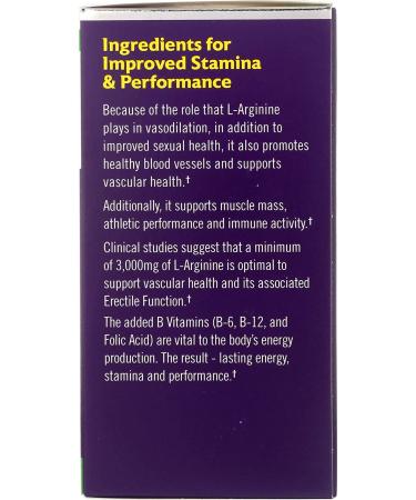 Natrol L-Arginine 3000 mg - 90 Tablets | Boost Nitric Oxide & Energy - Buy Online on GoSupps.com