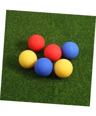 Fomiyes 10pc Silicone Lacrosse Balls - Professional Massage & Fitness Accessories for Fascia Treatment - 6.2cm - Buy Online on GoSupps.com