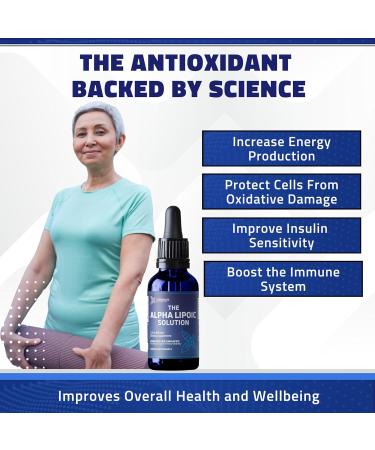 Buy The Alpha Lipoic Solution - 2 oz Liquid 60 Servings | Superior Bioavailability Non-GMO & Gluten Free - International Shipping Available - Buy Online on GoSupps.com