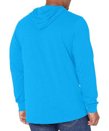 adidas Men's Essentials Logo Hoodie - Small Shock Blue/Black - Buy Online on GoSupps.com
