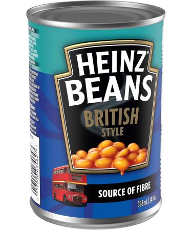 Heinz British Style Beans in Tomato Sauce 398ml (Pack of 24) 398 ml (Pack of 24) - Buy Online on GoSupps.com