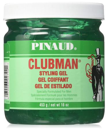 Clubman Styling Gel By Ed Pinaud for Men 16 Ounce Pack of 2