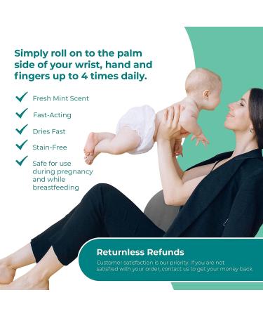 Carpal Comfort Carpal Tunnel Roll On for Wrist and Hand Pain - 3 Fl Oz/88 mL - Buy Online on GoSupps.com