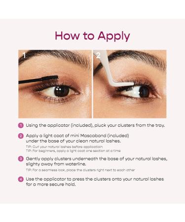 i-ENVY Cluster Palette Kit - DIY Lash Makeup for Customizable Extensions | Mini Applicator & Mascabond Glue Included - Shop Internationally - Buy Online on GoSupps.com