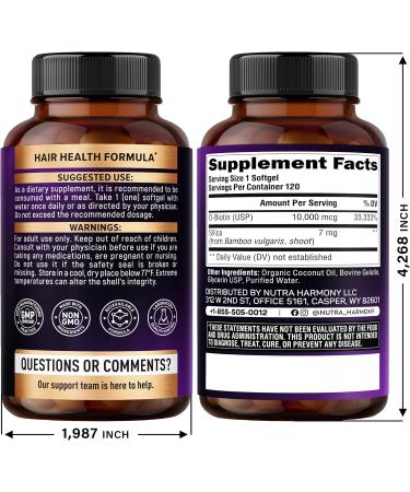 NUTRAHARMONY Multivitamins for Women & Biotin Softgels - Buy Online on GoSupps.com