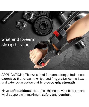 Salalis Comfort Handle Amplifier | Adjustable Wrist & Forearm Trainer for Sports Fitness | Soft Pillows | International Shipping - Buy Online on GoSupps.com