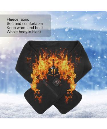 Flexman Heated Scarf - USB Fleece Neck Warmer (47.2x5.9 in) with 3 Temperature Settings for Outdoor Winter Activities - Buy Online on GoSupps.com