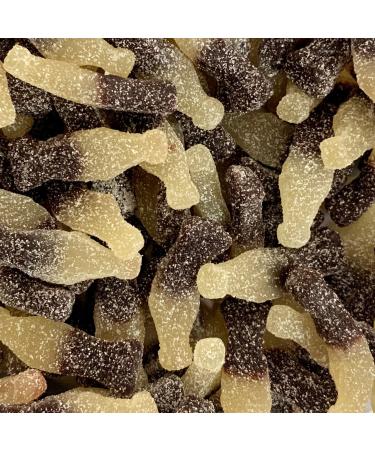 Vegan Fizzy Cola Bottles LARGE RETAIL Sweet Shop Jar by The Gourmet Sweet Company