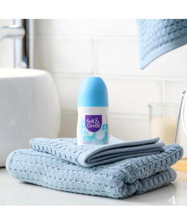 Soft & Gentle Cotton Touch Woman's Deodorant Roll-on 50ml | 48h Sweat & Odour Protection | Alcohol-Free | Floral Scent | Long-Lasting | No White Marks - Buy Online on GoSupps.com