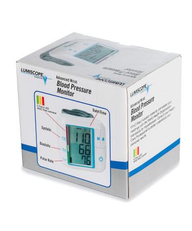 Lumiscope Advanced Digital Blood Pressure Monitor with Wrist Cuff - Model 1147 - Buy Online on GoSupps.com