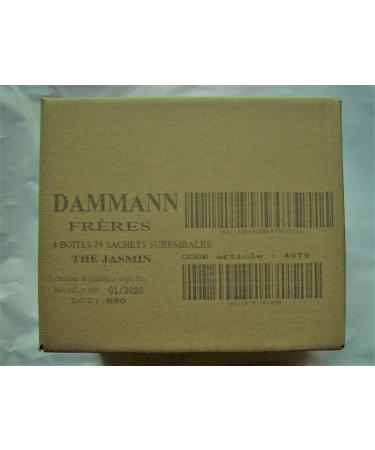 DAMMANN FRERES - Jasmin - 4 x 24 cristal sachets (Bo te compl te) - Buy Online on GoSupps.com